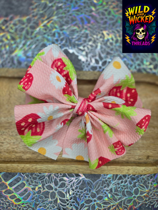 Berries & Flowers Bow